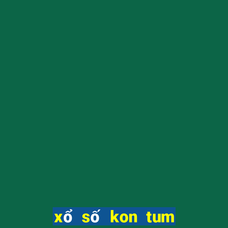 xổ số kon tum 03 03