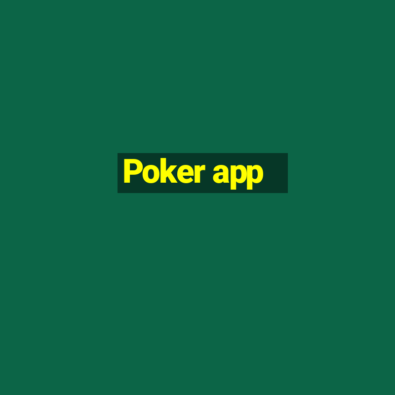 Poker app