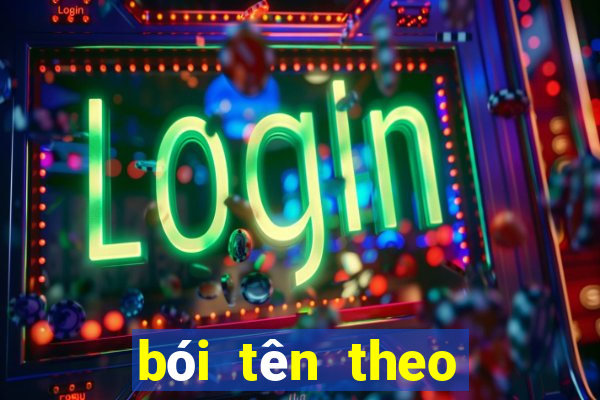 bói tên theo thần số học