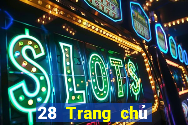 28 Trang chủ của trang web