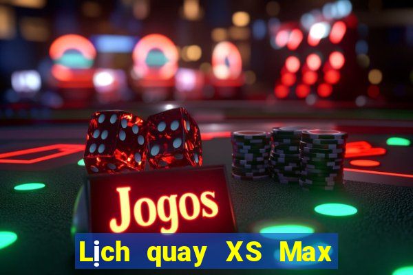 Lịch quay XS Max 4D ngày 14