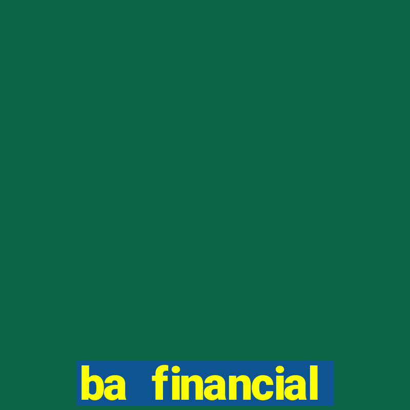 ba financial calculator pro