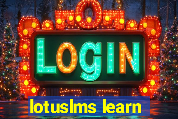 lotuslms learn