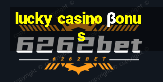 lucky casino βonus