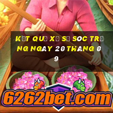 kết quả xổ số sóc trăng ngày 20 tháng 09