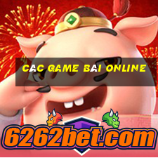 các game bài online