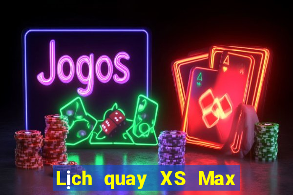 Lịch quay XS Max 3D hôm nay