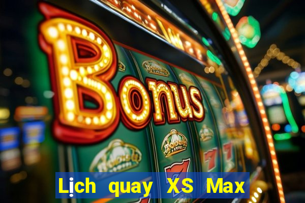 Lịch quay XS Max 3D hôm nay