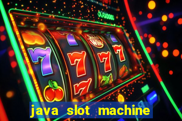 java slot machine source code