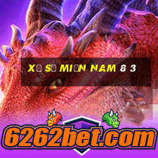 xổ số miền nam 8 3