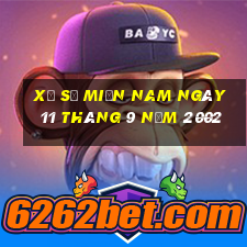 xổ số miền nam ngày 11 tháng 9 năm 2002