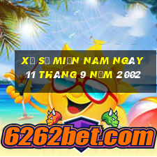 xổ số miền nam ngày 11 tháng 9 năm 2002