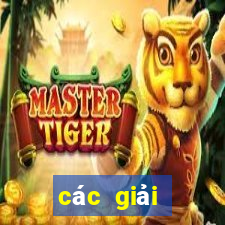 các giải thưởng vé số