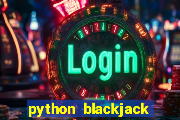 python blackjack game tkinter