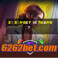 xổ số ngày 14 tháng 7