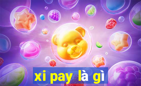 xi pay là gì