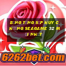 bảng tổng săp huy chương seagame 32 mới nhất