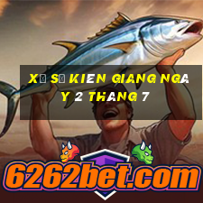 xổ số kiên giang ngày 2 tháng 7