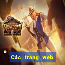 Các trang web chính của xổ số