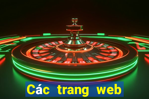 Các trang web chính của xổ số