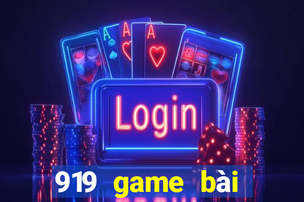 919 game bài giải trí