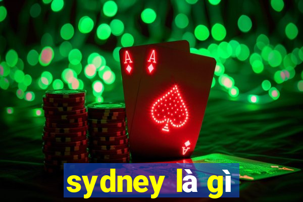 sydney là gì