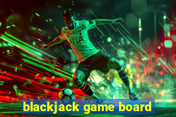 blackjack game board