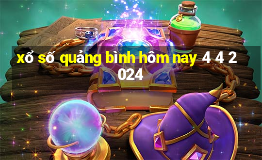 xổ số quảng bình hôm nay 4 4 2024