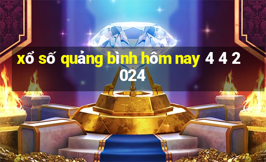 xổ số quảng bình hôm nay 4 4 2024