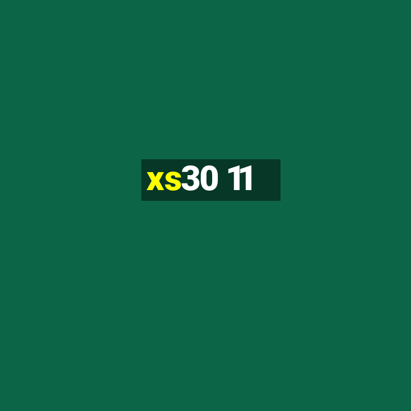 xs30 11