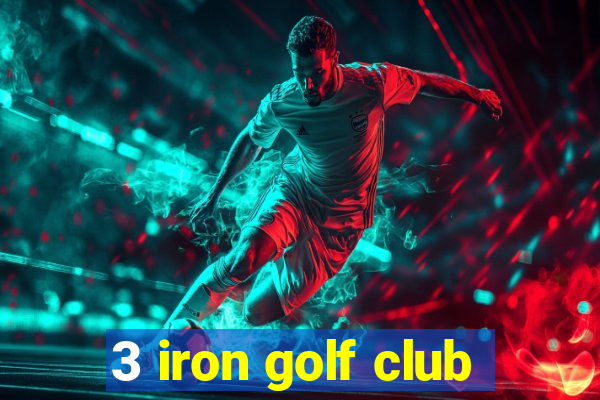 3 iron golf club