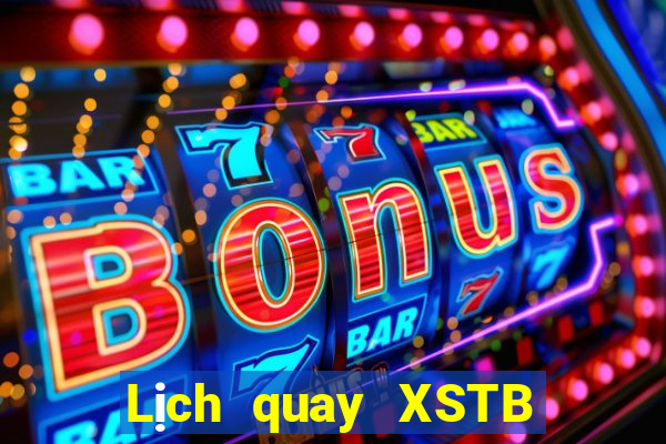 Lịch quay XSTB ngày 14