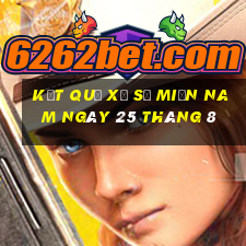 kết quả xổ số miền nam ngày 25 tháng 8