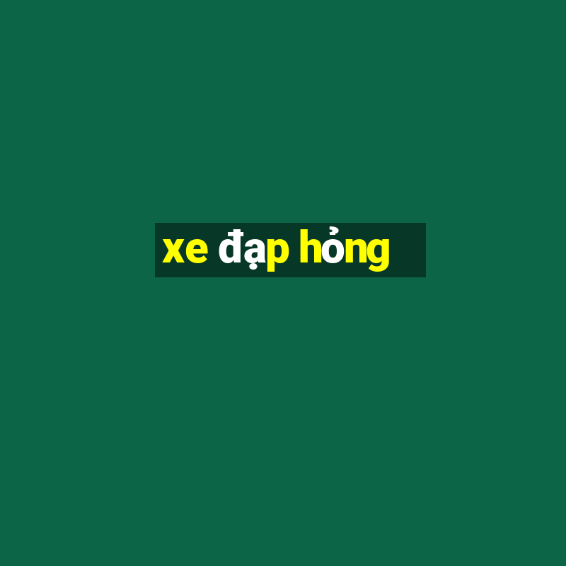 xe đạp hỏng