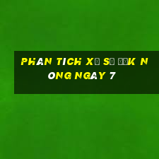 Phân tích Xổ Số Đắk Nông ngày 7