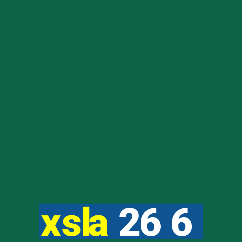 xsla 26 6