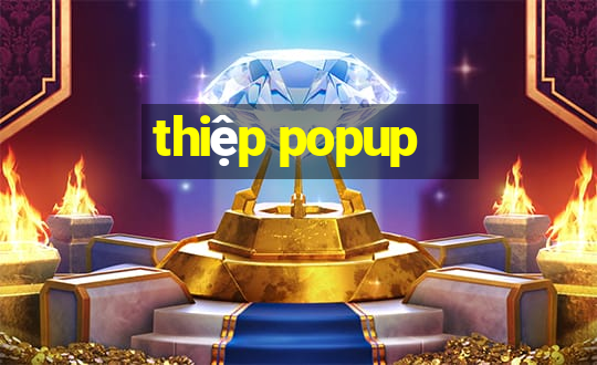 thiệp popup