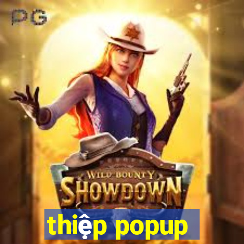 thiệp popup