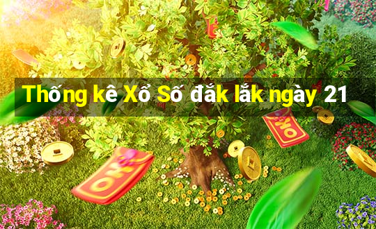 Thống kê Xổ Số đắk lắk ngày 21