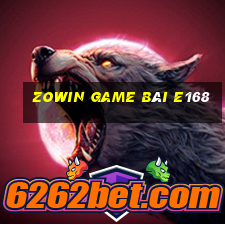 Zowin Game Bài E168