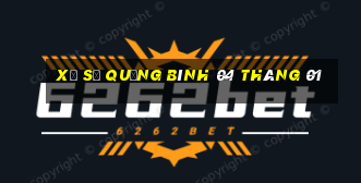 xổ số quảng bình 04 tháng 01