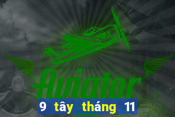 9 tây tháng 11 xổ số miền nam