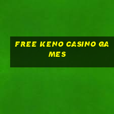 free keno casino games