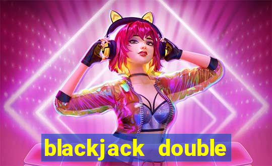 blackjack double down chart