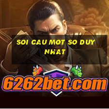 soi cau mot so duy nhat