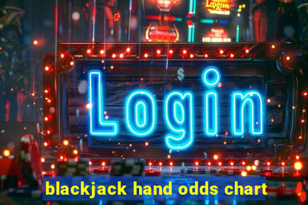 blackjack hand odds chart