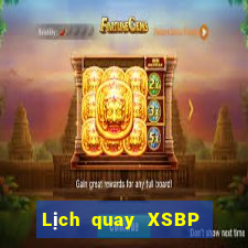 Lịch quay XSBP thứ hai