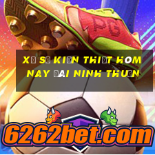 xổ số kiến thiết hôm nay đài ninh thuận