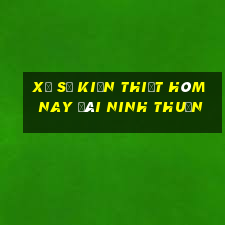 xổ số kiến thiết hôm nay đài ninh thuận