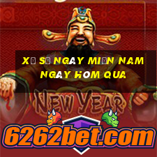 xổ số ngày miền nam ngày hôm qua